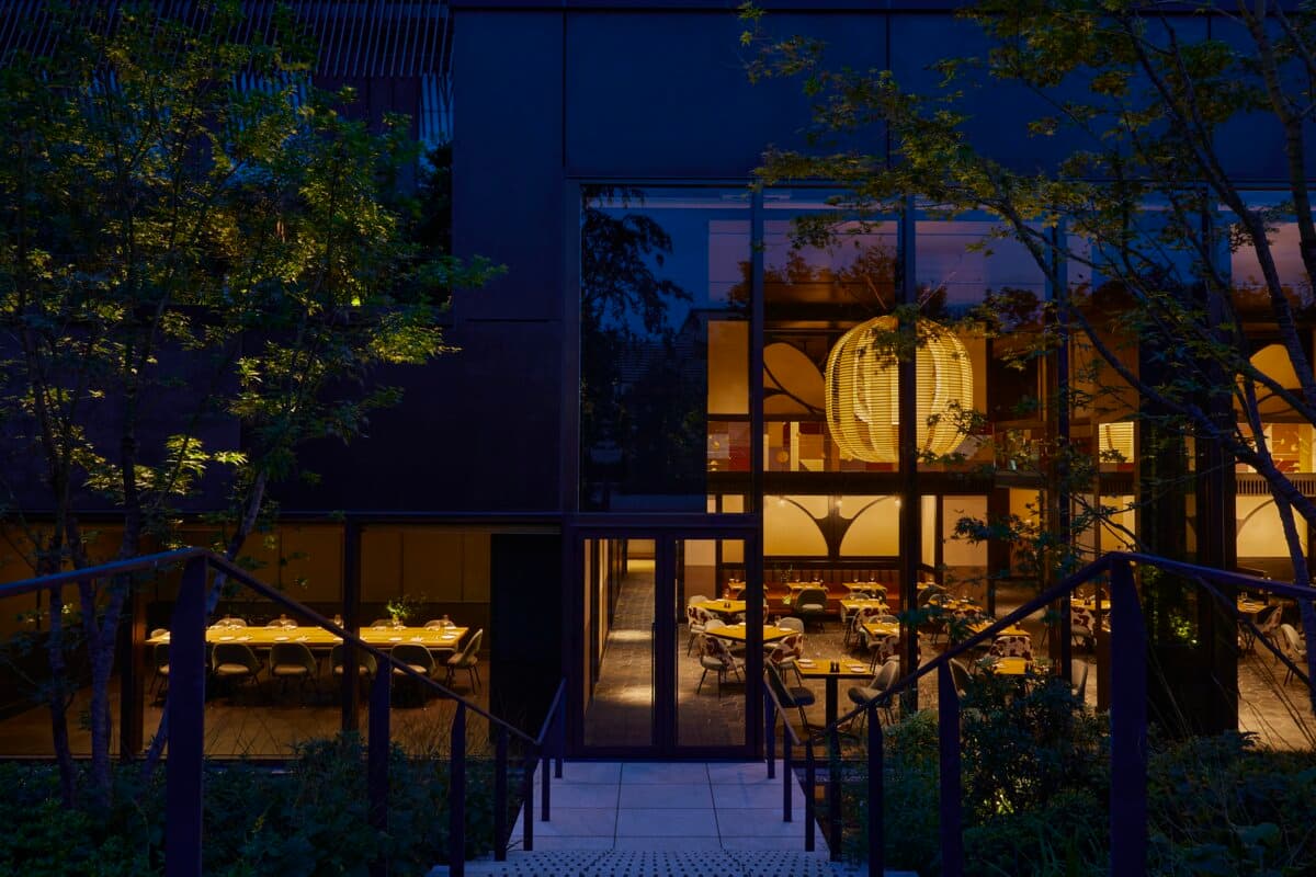Venue at night